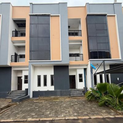 Elegant 4 Bedroom Terrace Duplex with a Bq and 2 Room Basement, Katampe Extension, Katampe, Abuja, Terraced Duplex for Sale