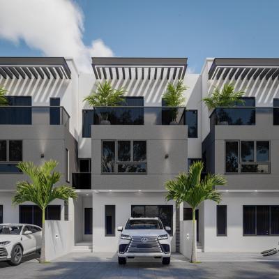 4 Bedroom Terraces + Living Rooms + Bq, Life Camp, Abuja, Terraced Duplex for Sale