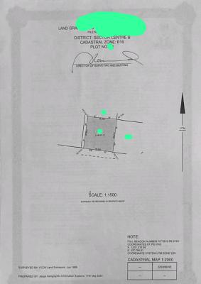 2400sqm of a Residential Land in Jabi, Jabi, Abuja, Residential Land for Sale