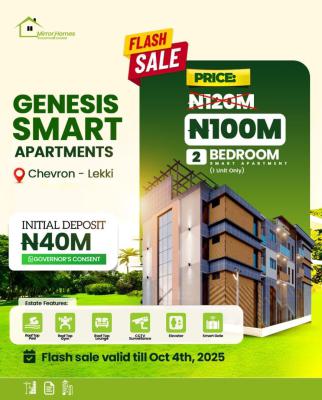 Genesis Apartments, Chevron, Lekki, Lagos, Flat / Apartment for Sale
