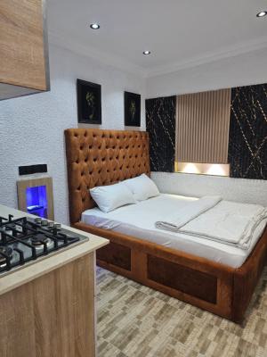 Beautifully Furnished Clean Serviced Studio Apartment, Oniru, Victoria Island (vi), Lagos, Flat / Apartment Short Let
