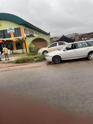 2350sqm of Commercial Land Facing The Main Dual Road, Facing Sango to Ijokodo Road, Samonda, Ibadan, Oyo, Commercial Land for Sale