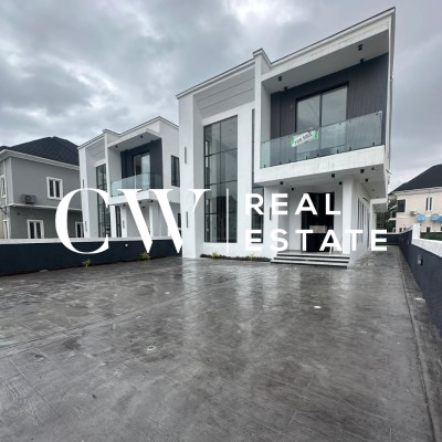 5 Bedroom Fully Detached Duplex + Bq in Lekki, Ikota, Lekki, Lagos, Detached Duplex for Sale