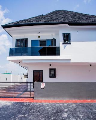 Waterfront 4 Bedroom Detached Duplex with Pool, Gym, Study Room and Bq, Off Udi Street, Osborne, Ikoyi, Lagos, Detached Duplex for Rent