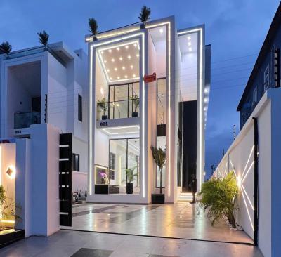 Luxurious 5 Bedroom Fully Detached Duplex, Chevron Toll Gate, Lekki, Lagos, Detached Duplex for Sale