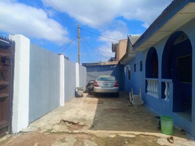 Lovely 3 Bedroom Bungalow + 2 Units of 2 Bedroom Flat, Custom Busstop, Off Abaranje Road, Ikotun, Lagos, Detached Bungalow for Sale