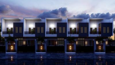 Luxury 4 Bedroom Self Compound Terrace, Ikota Gra, Ikota, Lekki, Lagos, Terraced Duplex for Sale