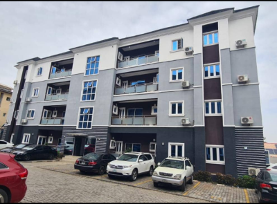 a Large and Very Spacious  3 Bedroom Flat with Bq, Wuye, Wuye, Abuja, Flat / Apartment for Sale