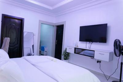1 Bedroom Flat, No. 8 Ajisafe Street, Beside First Bank, Isaac Jones, Ikeja Gra, Ikeja, Lagos, Self Contain (single Rooms) Short Let