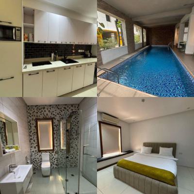 One Bedroom Apartment with Swimming Pool and Elevator, Lekki Phase 1, Lekki, Lagos, Mini Flat (room and Parlour) for Sale