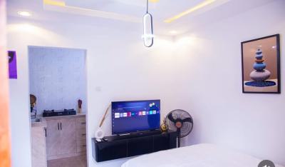 Tastefully Furnished One Bedroom Studio Apartment, Akoka, Yaba, Lagos, Self Contain (single Rooms) Short Let