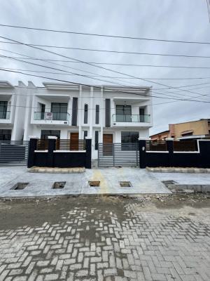 Detailed 4 Bedroom Self Compound Terrace Duplex W/ Bq in an Estate, Idado, Lekki, Lagos, Terraced Duplex for Sale