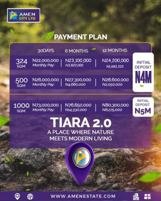 Tiara 2.0 Serviced Plots, Ayetoro, Eleko Lekki-epe Expressway, Ibeju Lekki, Lagos, Residential Land for Sale