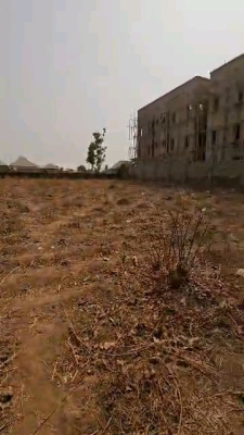 Prime 1200m² Fenced & Gated Land-- Perfect for Quick, Behind Hmedix and Coza, Guzape District, Abuja, Residential Land for Sale