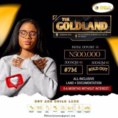 Verified and Secured Estate Land with Registered Survey Title at Igboy, Igboye Epe Grammar School Top Notch Premium Luxury Estate, Epe, Lagos, Residential Land for Sale