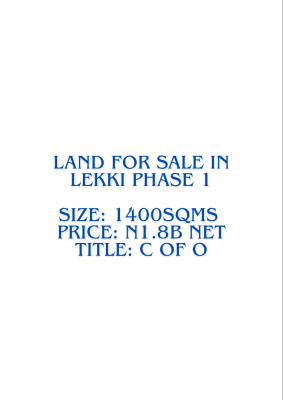 Plots of Land, Lekki, Lekki Phase 1, Lekki, Lagos, Mixed-use Land for Sale