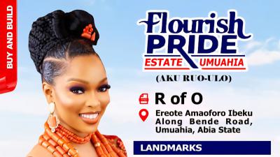 Luxury Plots at Flourish Pride Estate Near Stadium City - All Inclusiv, Flourish Pride Estate - Ereote Amaoforo Ibeku Along Bende Road, Umuahia, Abia, Mixed-use Land for Sale