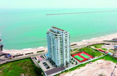 Fully Furnished 4 Bedroom Pent House  with a Room Bq, Blue Waters, Lekki, Lagos, House for Rent