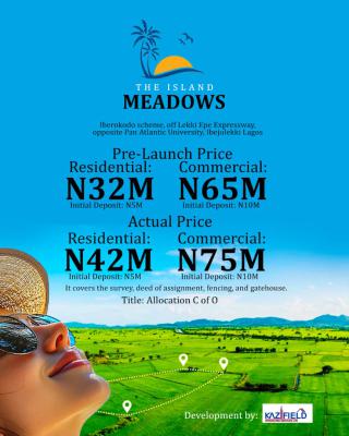 Welcome to Estate of Class and Eleganc Mixed Used, Opposite Pan African University Top Notch Premium Luxury, Iberekodo, Ibeju Lekki, Lagos, Mixed-use Land for Sale