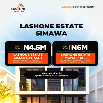 Lashone Estate, Shimawa in Mowe Axies, Magboro, Ogun, Residential Land for Sale