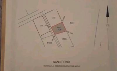 1106sqm of a Residential Land in Jabi Main, Jabi, Abuja, Residential Land for Sale