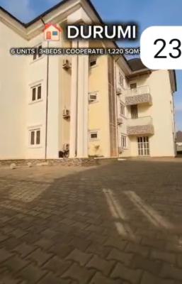 6 Units of 3 Bedrooms Block of Flat Sitting on 1,220 Sqm² in Durumi, Durumi, Abuja, Block of Flats for Sale