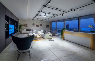 Exquisite 4-bedroom Luxury Apartment with Bq + Marina Waterfront View, Eko Atlantic City, Lagos, Block of Flats for Sale