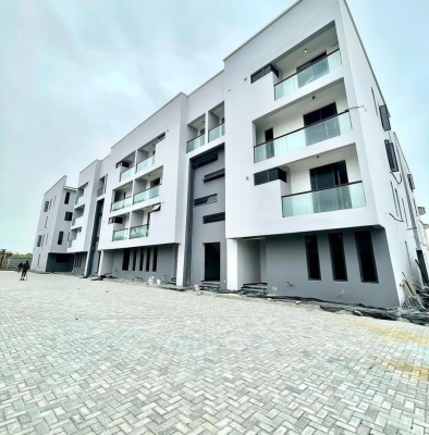 Fully Service 4 Bedroom Terrace Duplex, By Truck, Ologolo, Lekki, Lagos, Terraced Duplex for Rent