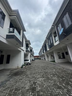 Fully Service 4 Bedroom Duplex Terrace Very Spacious with Pool Gym, Orchid Road Lekki Before Round About, Lekki, Lagos, Terraced Duplex for Rent