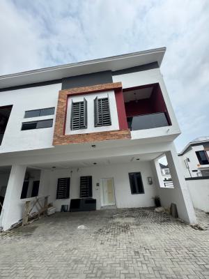 Service 4 Bedrom Duplex with Big Prevent Conner Pic with Pool and Gym, Orchid Road Lekki Before Round About, Lekki, Lagos, Terraced Duplex for Sale