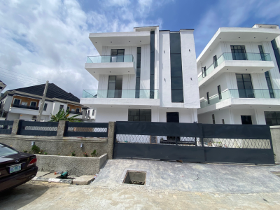Brand New 5 Bedroom Fully Detached Duplex with  Bq and Swimming Pool, Orchid Road Lekki Lagos, Lekki Phase 2, Lekki, Lagos, Detached Duplex for Sale