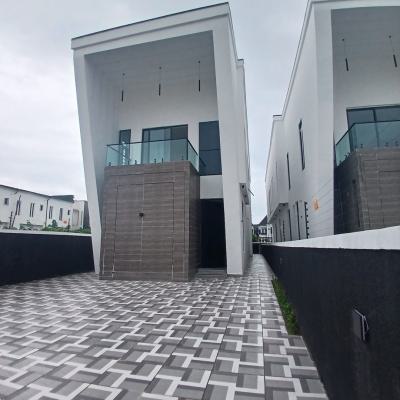 Gigantic 5 Bedroom Fully Detached Duplex with Swimming Pool and Bq, Chevron Toll Gate, Orchid Road, Lekki, Lagos, Detached Duplex for Sale