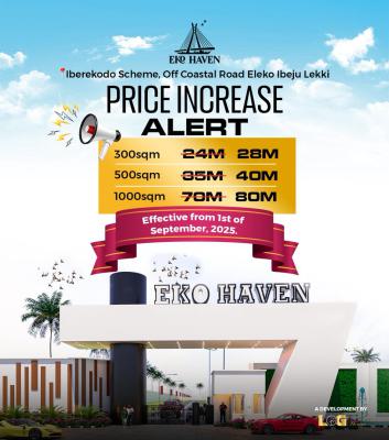 Eko Heaven Estate Eleko, Iberekodo Scheme, Off The Coastal Road, Eleko, Ibeju Lekki, Lagos, Residential Land for Sale