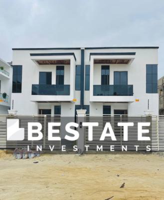 Unique 4 Bedroom Semi Detached Duplex with Bq, Chevron, Lekki, Lagos, Semi-detached Duplex for Sale