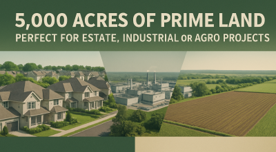 5,000 Acres of Prime Land for Estate, Industrial & Agro Projects, Ago Iwoye, Ibadan Expressway, Ijebu Ode, Ogun, Mixed-use Land for Sale