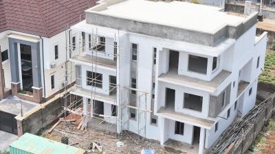 Luxury Semi Detached Duplex ( 60%) Finished, Opposite Military Pension Board, Fo1 Layout, Kubwa, Abuja, Semi-detached Duplex for Sale