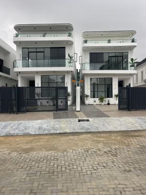 Luxury 5 Bedroom Fully Detached Duplex W/ Bq, Gym, Cinema, Pool, Chevron Toll Gate, Lekki, Lagos, Detached Duplex for Sale