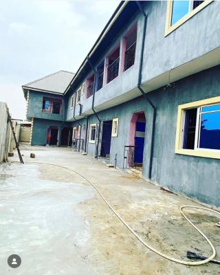 Neat 1 Bedroom Apartment with 2 Toilets  in a Well Secured Estate, Farm Estate Off Rumuokwurusi Tank Flyover, Atali, Port Harcourt, Rivers, Flat / Apartment for Rent
