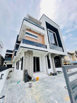 Beautifully Carved Luxury 6 Bed Detached Home with Bq, Chevron, Lekki, Lagos, Detached Duplex for Sale