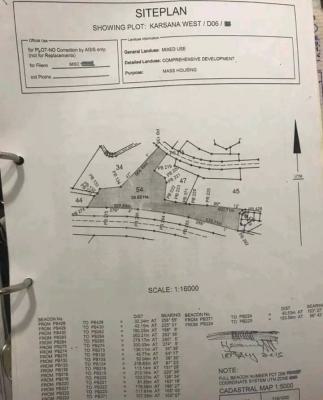 a Standard, Solid Land, Karsana North, Karsana, Abuja, Mixed-use Land for Sale