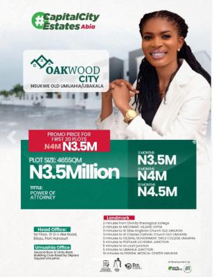 Affordable Land, Old Umuahia, Umuahia, Abia, Residential Land for Sale