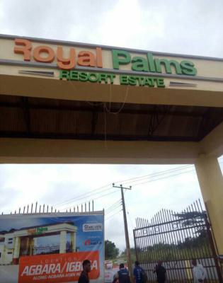 Super Dry Estate Land, Royal Palms Estate, Agbara-igbesa, Lagos, Residential Land for Sale
