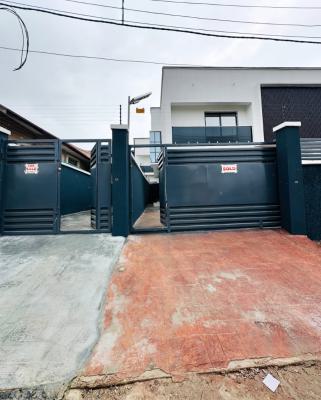 Deluxe 4 Bed Semi Detached Duplex with Bq, in an Estate, Gbagada, Lagos, Semi-detached Duplex for Sale
