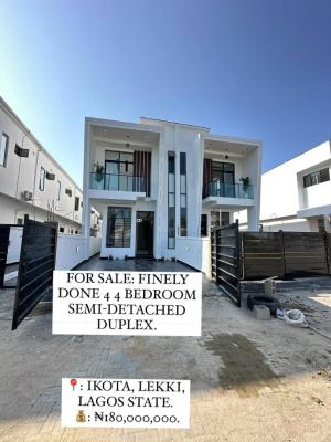 Luxurious Contemporary 4 Bedroom Deluxe Detached Duplex with Bq, Ikota, Lekki, Lagos, Detached Duplex for Sale