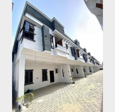 Luxury Service 4bedroom Terrace Duplex at Ikota, Ikota By True, Ikota, Lekki, Lagos, Terraced Duplex for Rent