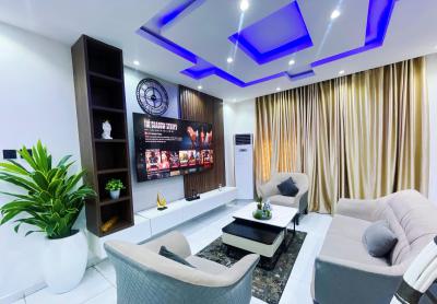 Luxury 2 Bedroom Apartment, Ajao Estate, Ikeja, Lagos, Flat / Apartment Short Let