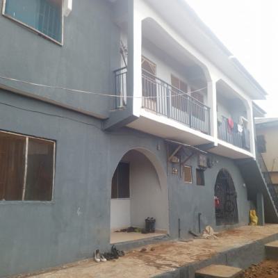Four Numbers of Two Bedroom Apartment Set Back on Full Plot, Isuti Road, Igando, Alimosho, Lagos, Block of Flats for Sale