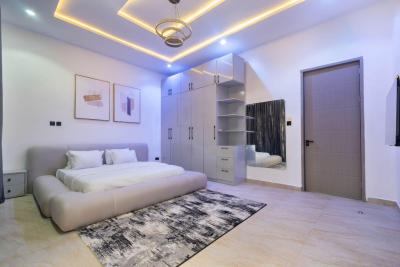 Luxurious 3 Bedroom Duplex with Cinema, Ps5 & Pool, Available for Get Together, Ikate, Lekki, Lagos, Terraced Duplex Short Let