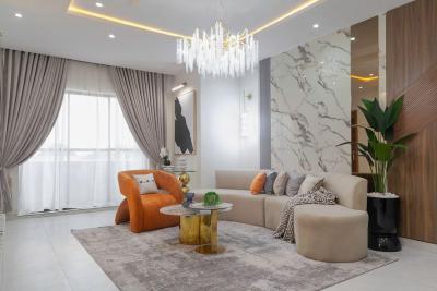 Luxury & Cozy 2bedroom in a Gated & Secured Estate, Atlantis, Ologolo, Lekki, Lagos, Flat / Apartment Short Let