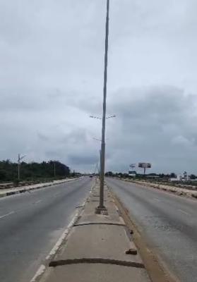 2 Plots of Land  Facing Expressway, Facing  Lekki-epe Expressway, Abijo, Lekki, Lagos, Commercial Land for Sale